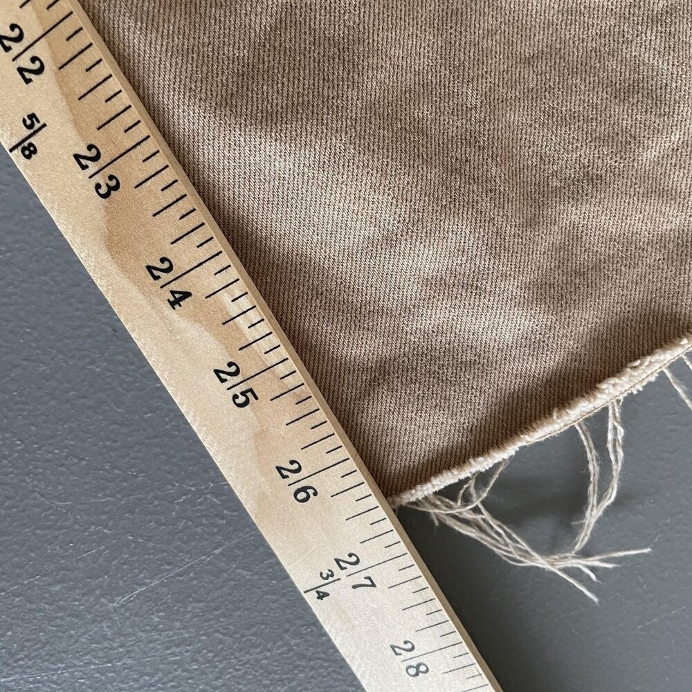 RE/DONE Jeans Womens 28 Washed Khaki‎ 70s Ultra High Rise Stove Pipe Button Fly - Picture 13 of 14